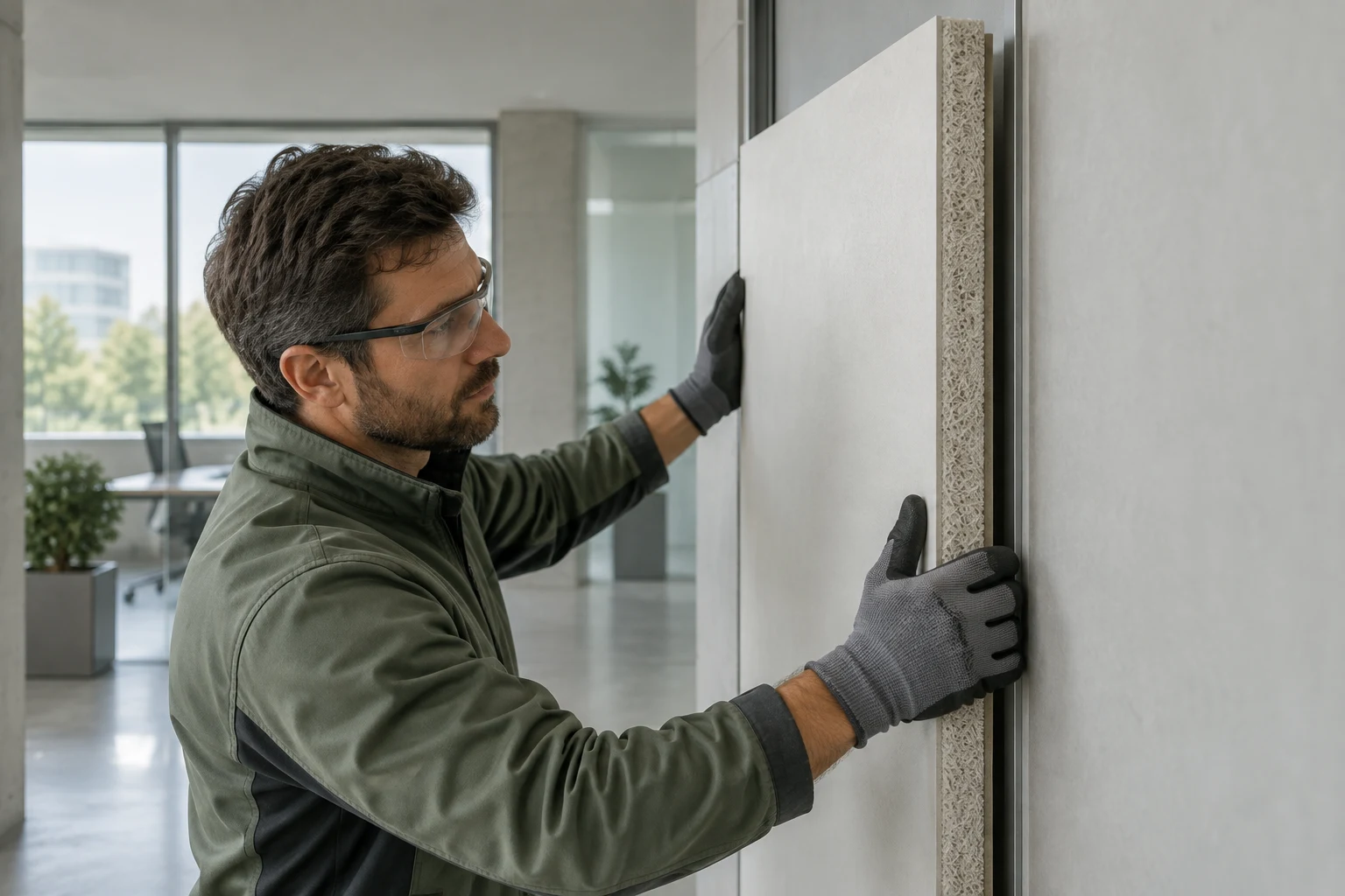 Blast-mitigating wall coverings