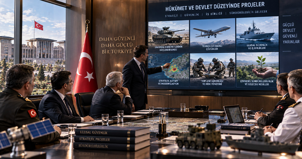 Hükûmet ve devlet düzeyinde projeler