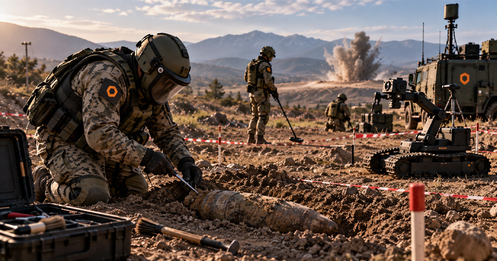Patlamamış mühimmat — UXO temizliği