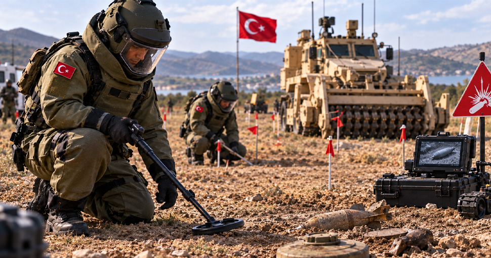 Mekanik mayın ve UXO temizliği