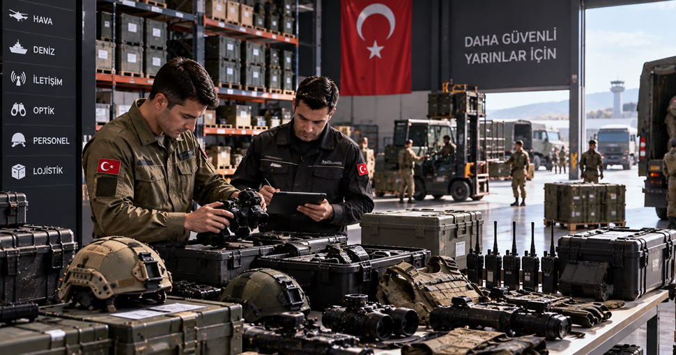 Savunma ve güvenlik ekipmanı tedariki