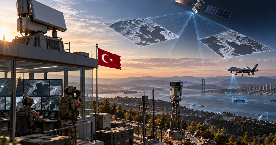 SAR destekli gözetleme mimarisi